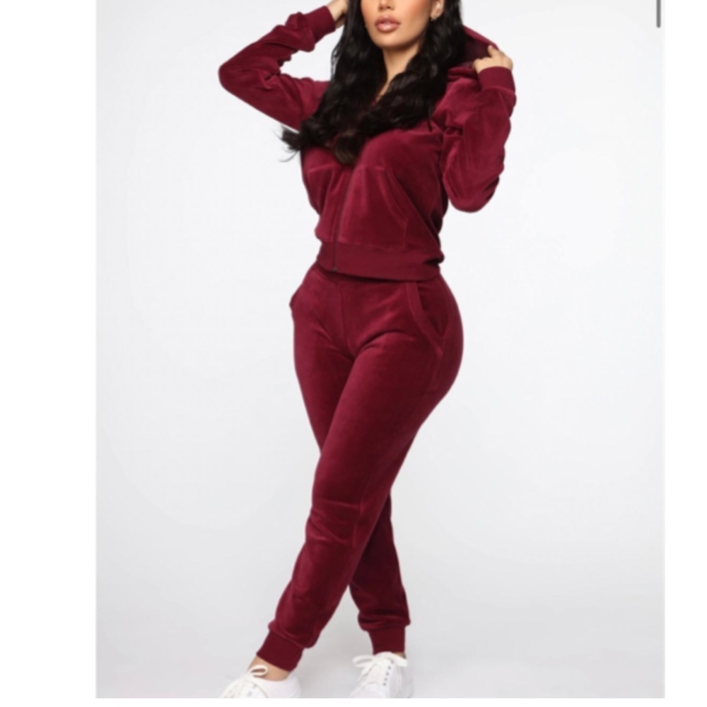 Fashionnova Original Trendsetter Velour Tracksuit